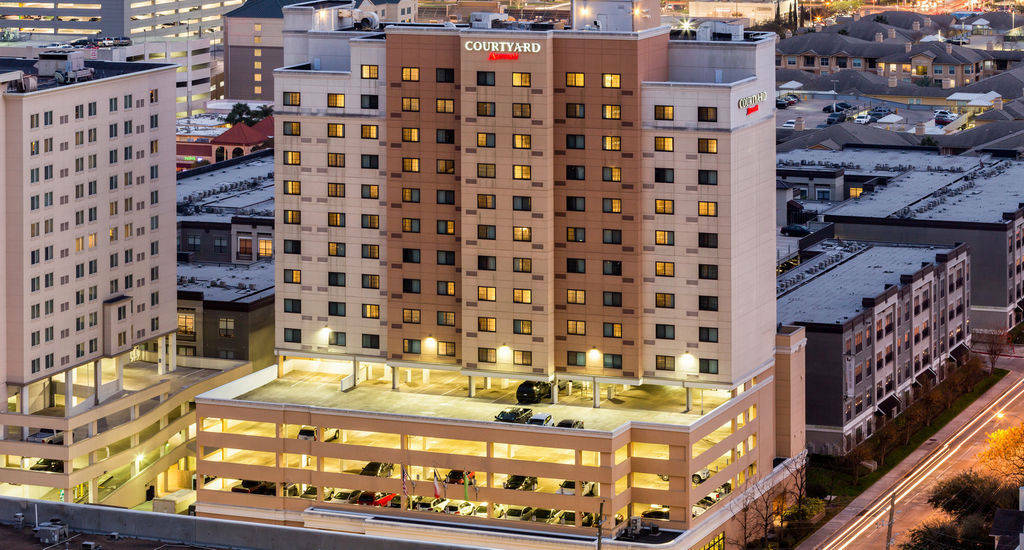 Courtyard By Marriott Houston Galleria Esterno foto